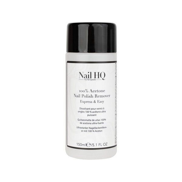 Nail HQ 100% Acetone Nail Polish Remover - 150ml GOODS Superdrug   