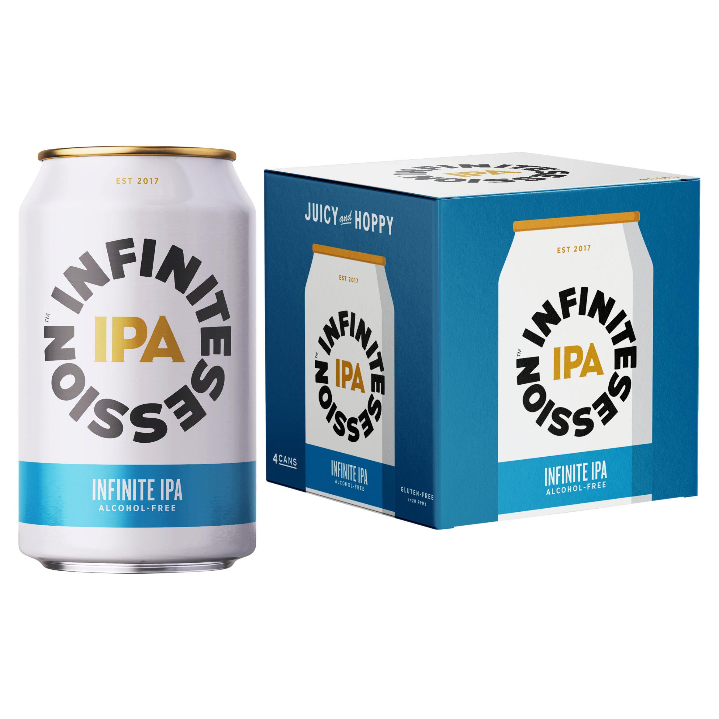 Infinite Session Alcohol Free IPA 4x330ml All beer Sainsburys   