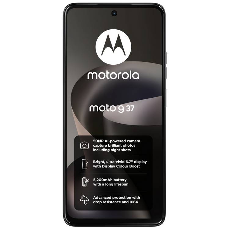 Motorola g37 5G 128GB smartphone Pantone Impenetrable - British product