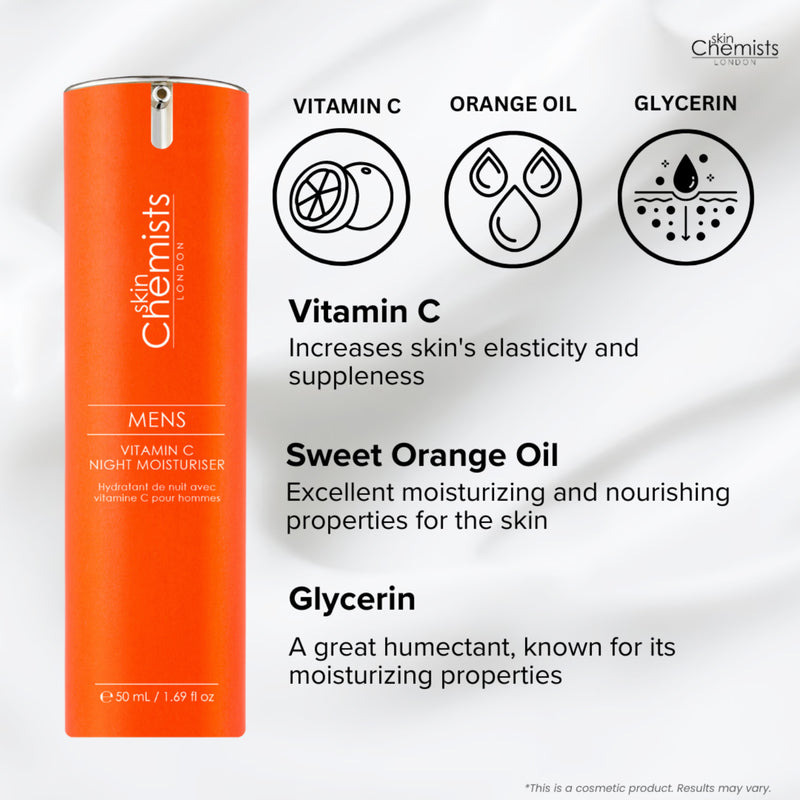 skinChemists Vitamin C night moisturiser 50ml, UK version