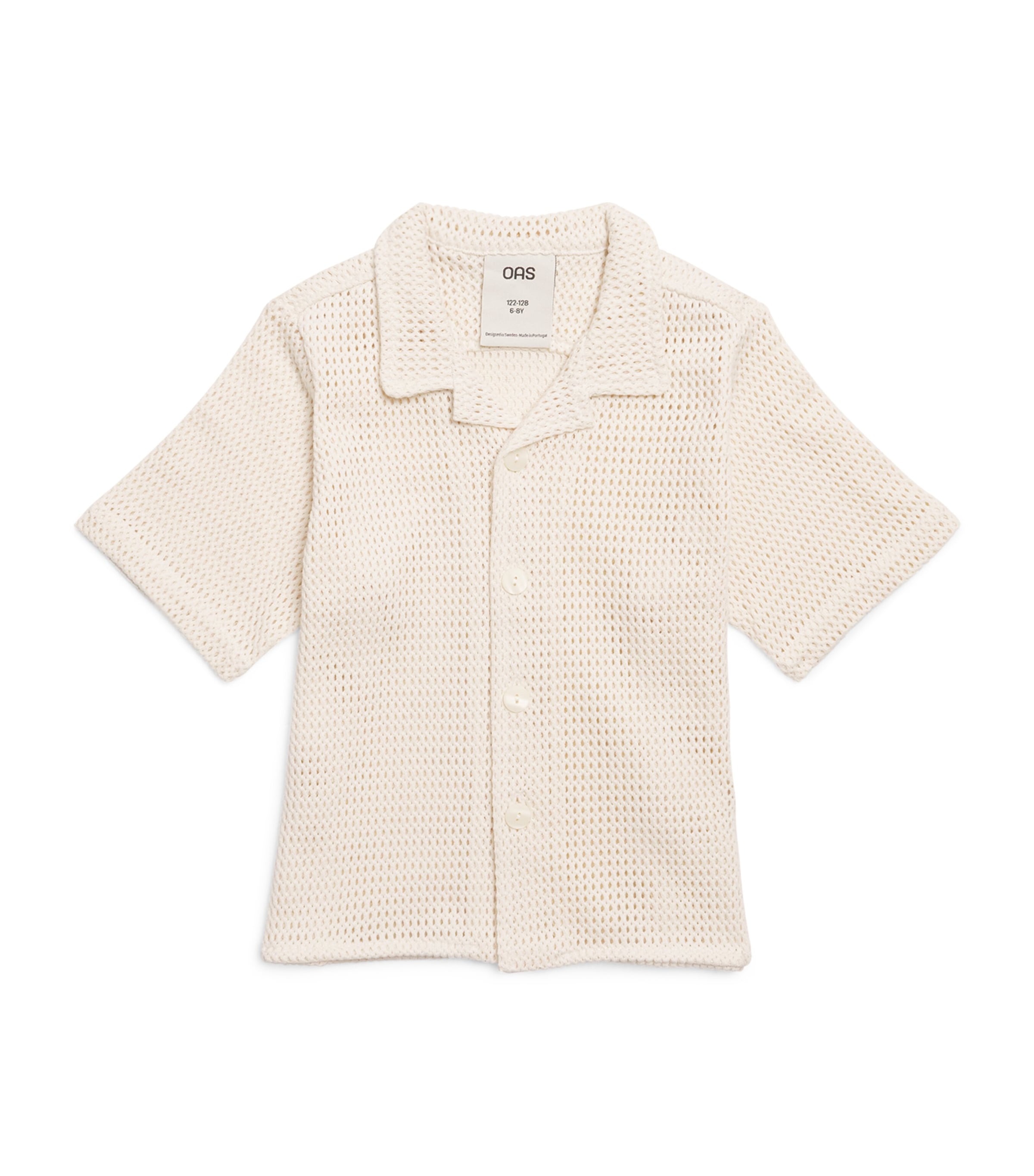OAS Cotton Waffle-Knit Nicaro Shirt (4-12 Years)