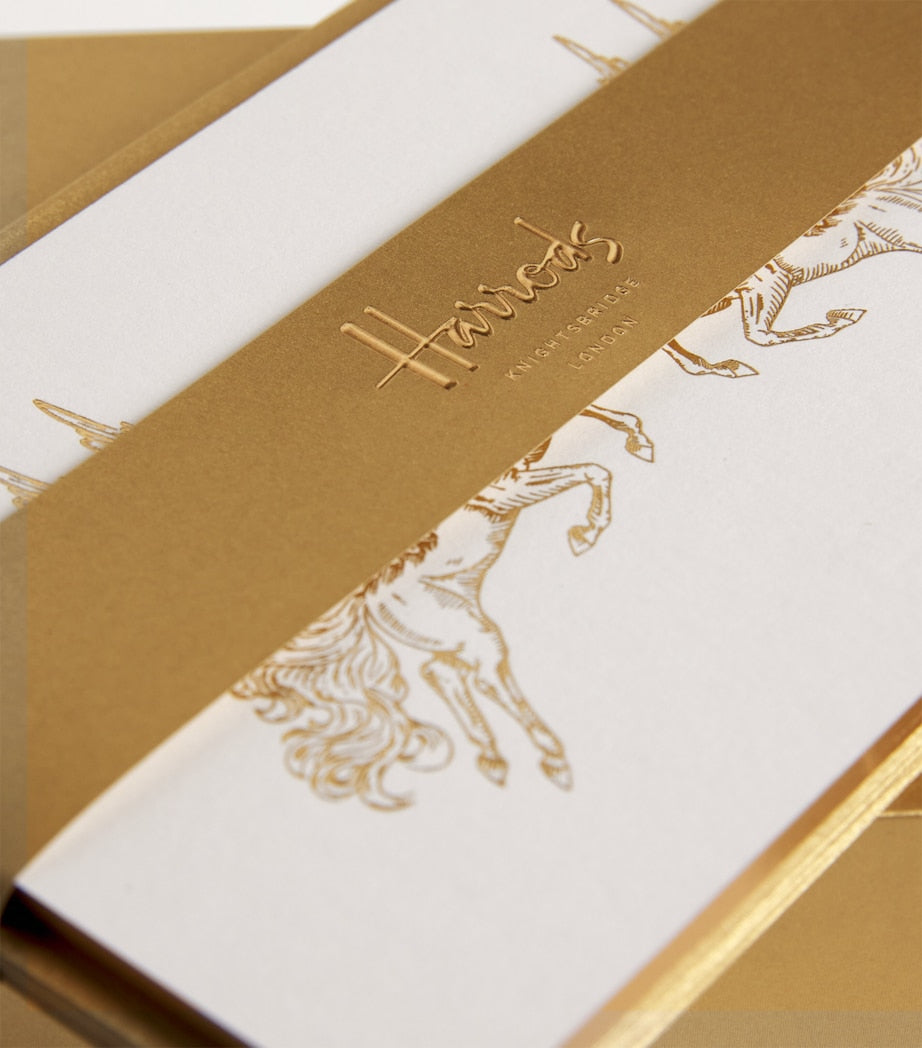 Harrods correspondence set with cards and envelopes, UK version