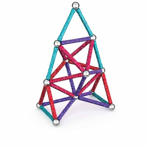 Geomag magnetic glitter panels 60 pieces, UK version