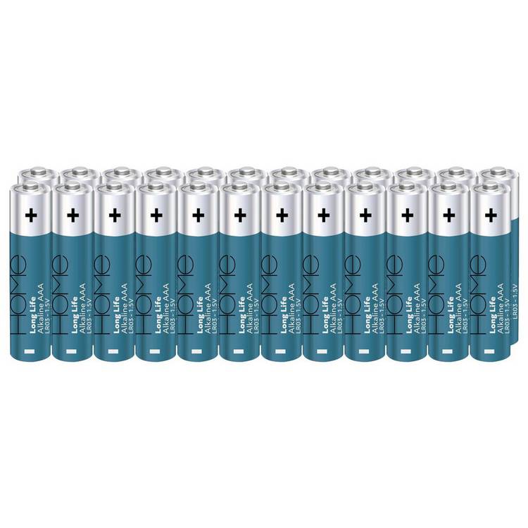 Argos Home Ultra Alkaline AAA batteries pack of 24 (British brand)