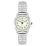 Limit ladies watch glow dial silver expander 25mm, imported from the UK