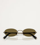 Miu Miu oval metal sunglasses, imported from the UK