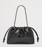 LOEWE medium eel leather Flamenco clutch bag, UK version