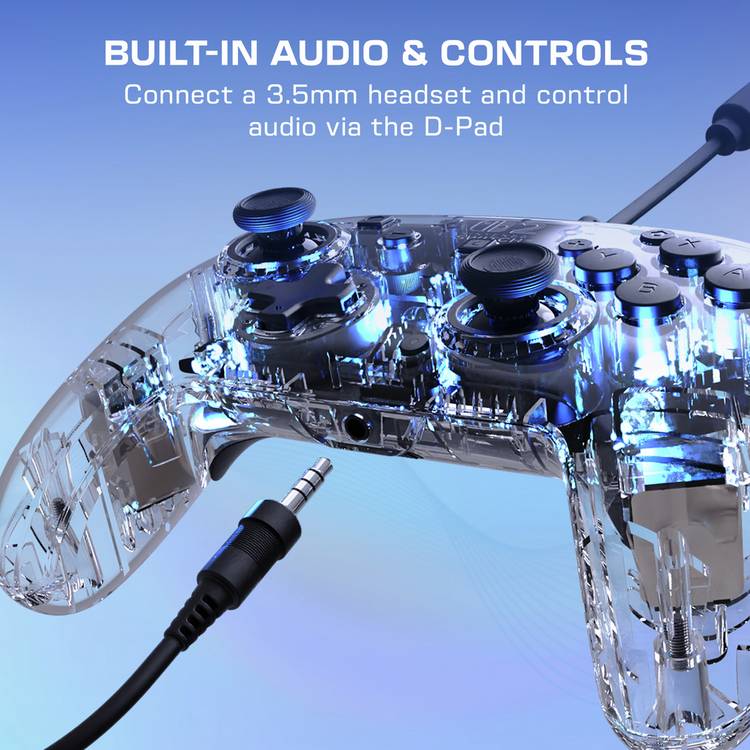 Turtle Beach Afterglow RGB Wired Controller Clear - British product
