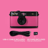 Campsnap CS-V105 8MP Compact Digital Camera - Pink