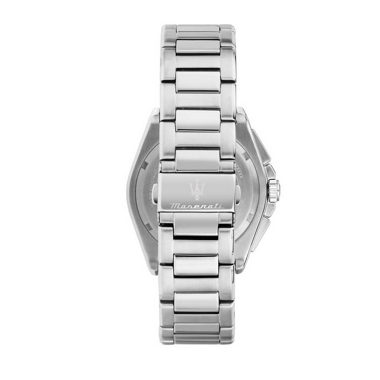 Maserati Velocita watch 43mm black dial stainless steel, imported from the UK