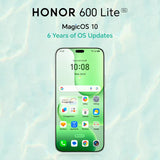 HONOR 600 Lite 5G 256GB smartphone Velvet Grey, imported from the UK