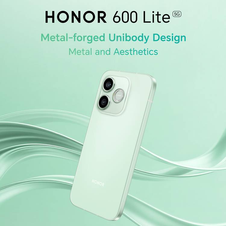 HONOR 600 Lite 5G 256GB smartphone Velvet Grey, imported from the UK