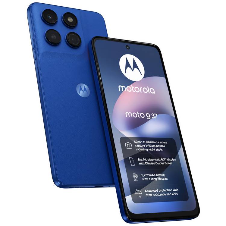 Motorola smartphone g37 5G 128GB Nautical Blue - British product
