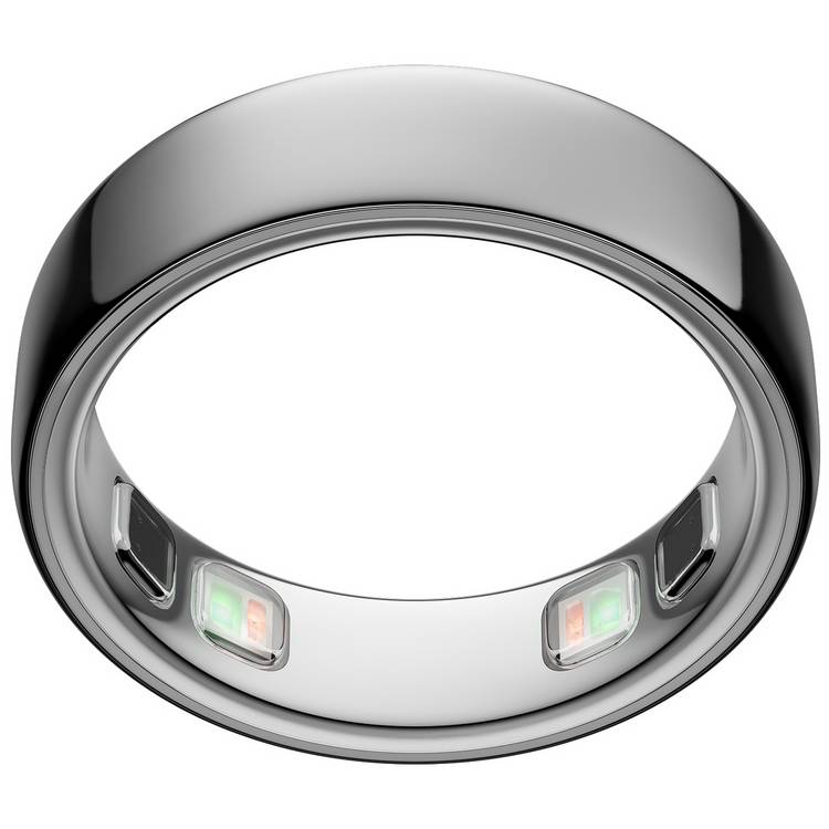 Oura Ring 5 silver smart ring size 13 - British product
