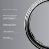 Oura Ring 5 silver smart ring size 13 - British product