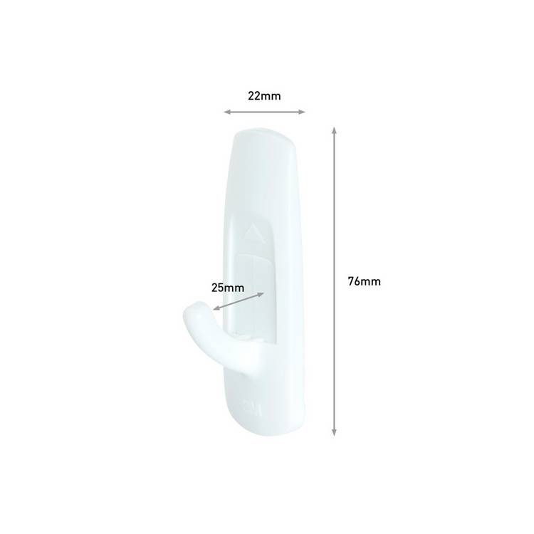 Command medium utility hooks pack with spare strip - British product