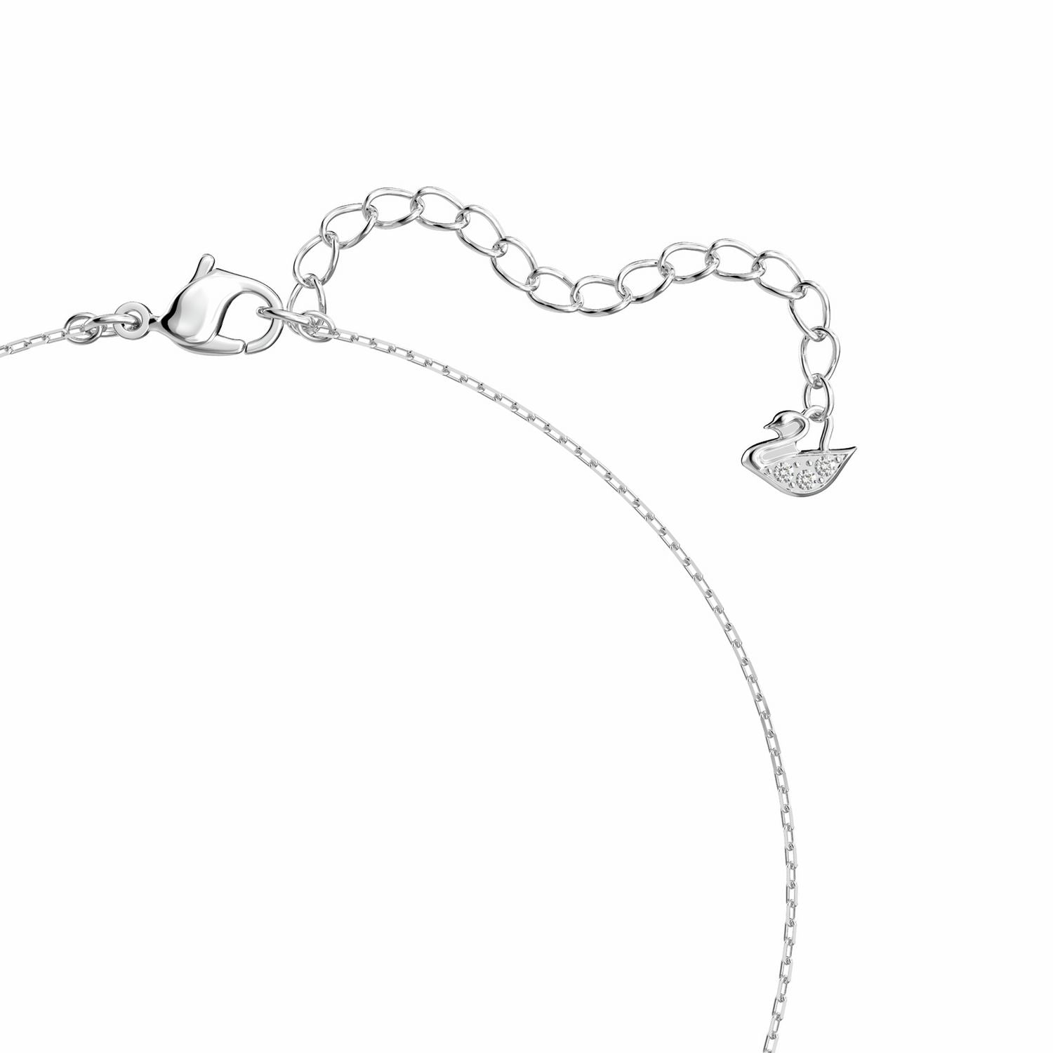 Swarovski Stilla Attract silver pendant necklace with crystals - British product