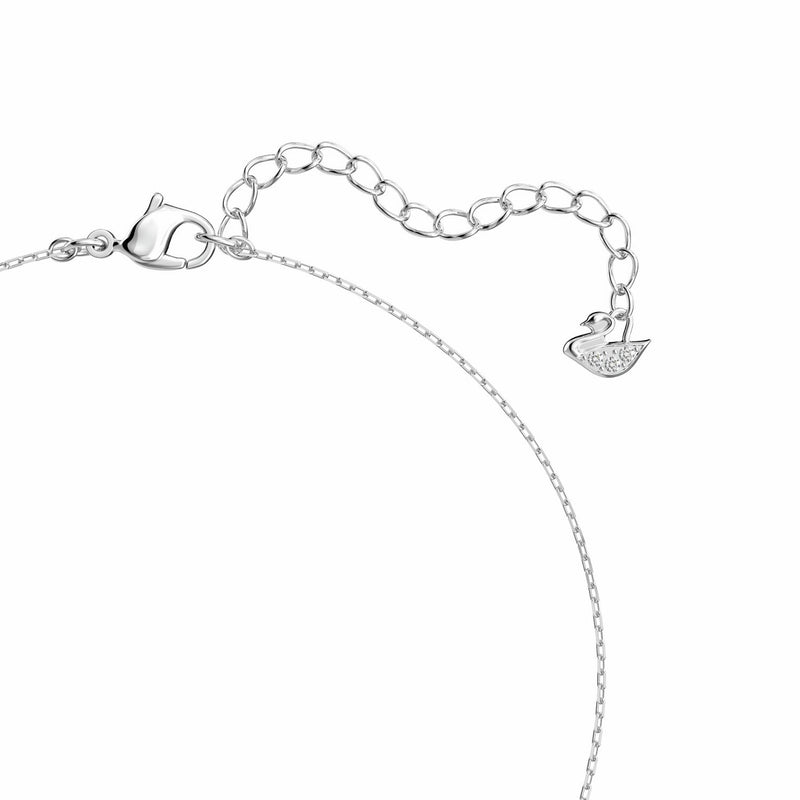 Swarovski Stilla Attract silver pendant necklace with crystals - British product