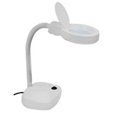 Aidapt reading lamp with magnifier, desk lamp - British product
