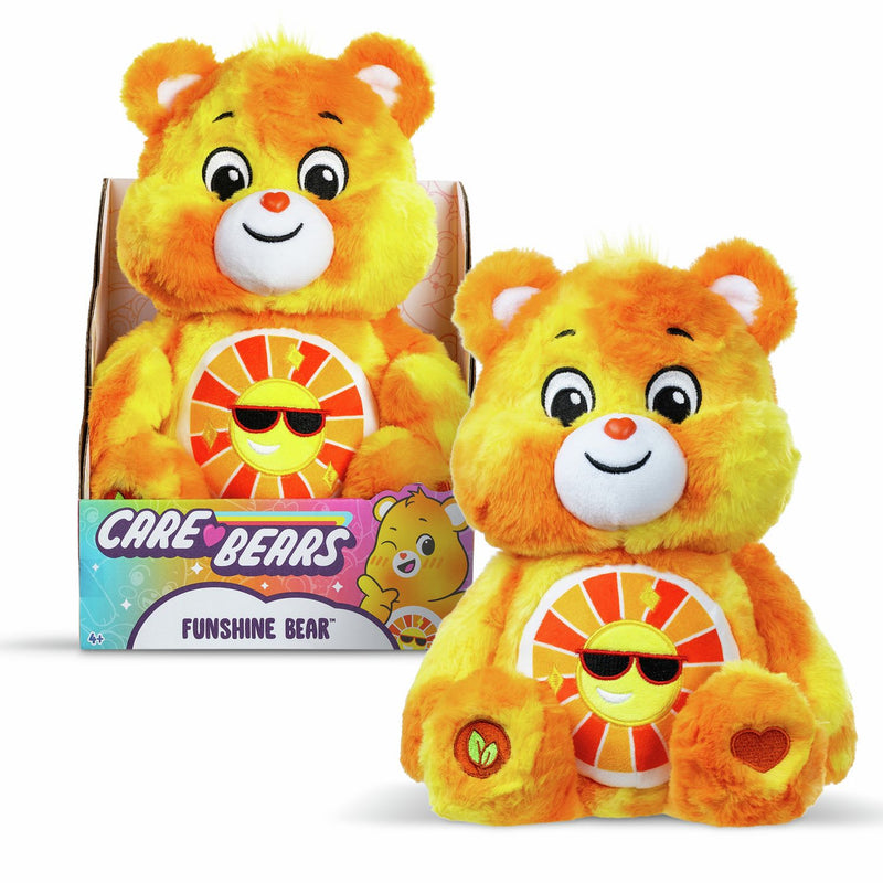 Care Bears Funshine Bear Colour Splash plush 35cm, imported from the UK