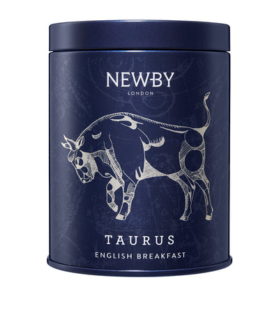 Harrods NEWBY Taurus Zodiac English Breakfast Loose Black Tea 30g- Buy online at McGrocer