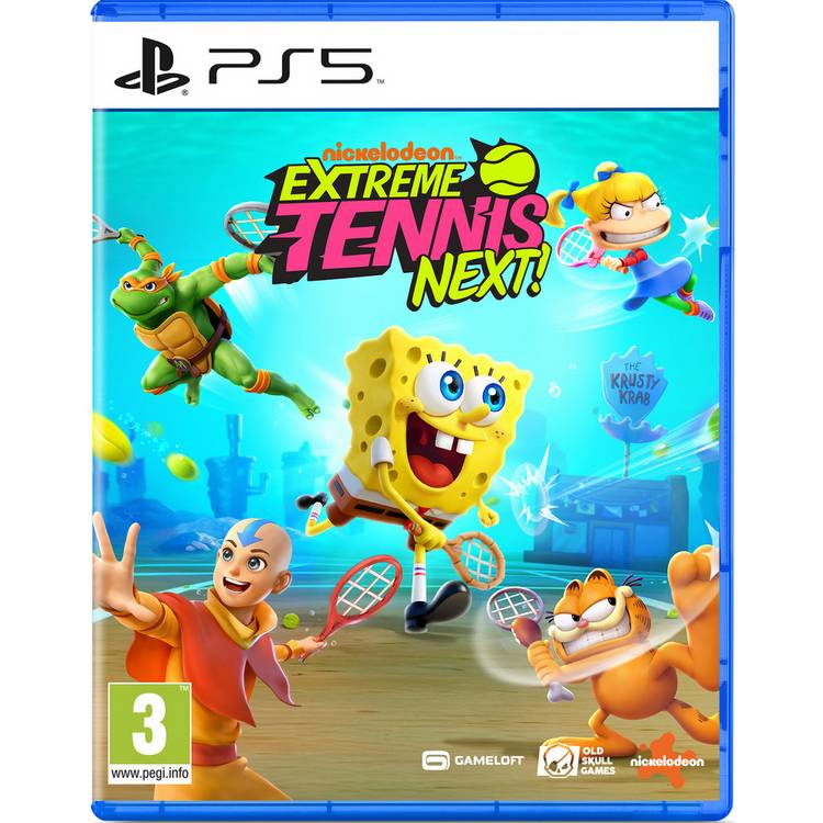 Nickelodeon Extreme Tennis PS5 game (British brand)