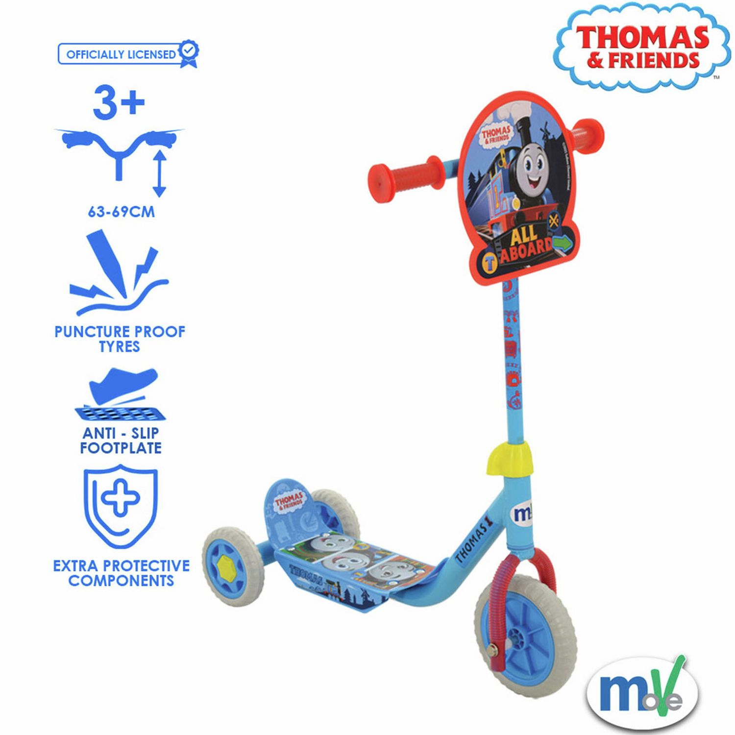 Thomas & Friends Deluxe Tri Scooter for kids, UK version