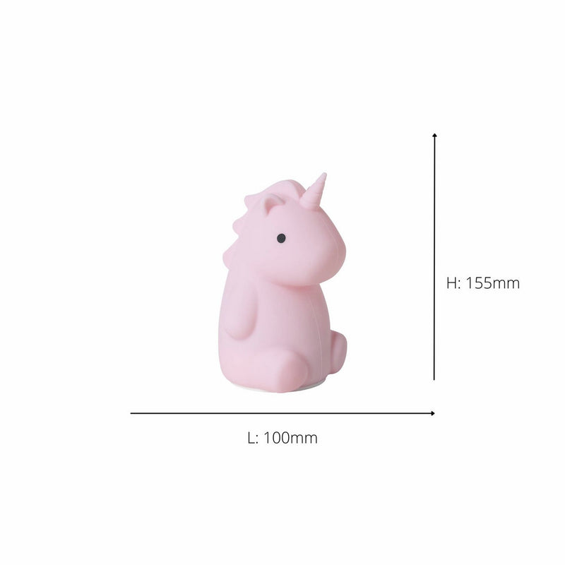 EGLO Castellino unicorn colour changing night light pink (British brand)