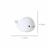 EGLO whale night light colour changing grey 11cm, UK version