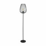 EGLO Newtown floor lamp black 159.5cm (British brand)
