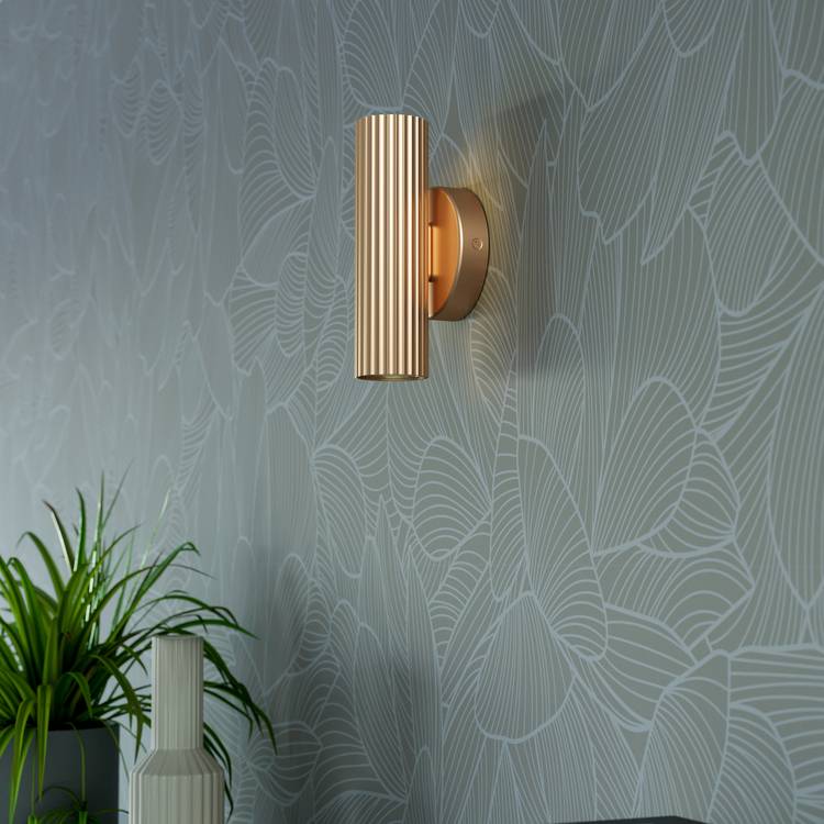 EGLO Portillo wall light gold finish (British brand)