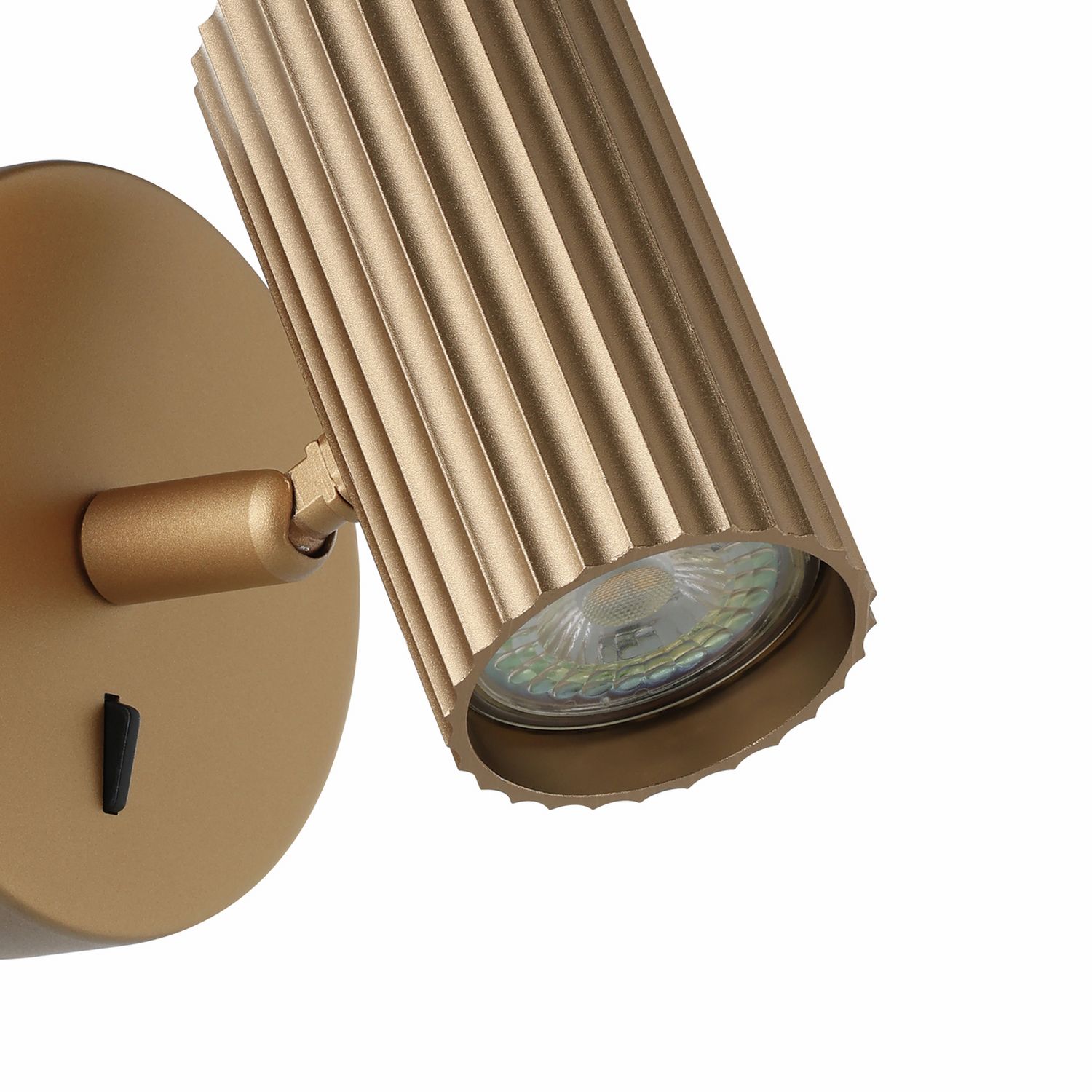 EGLO Portillo gold wall light 11cm, UK version