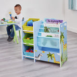 Liberty House Toys Safari book sling storage blue, UK version