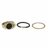 Uncommon Souls gold watch and bracelet set, UK version