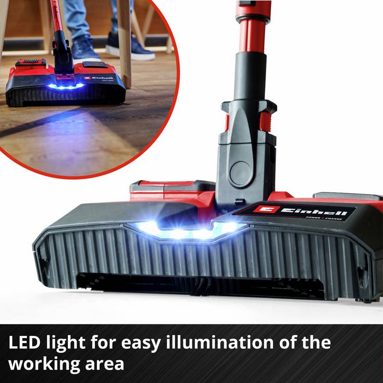 Einhell cordless sweeper 18V UK version