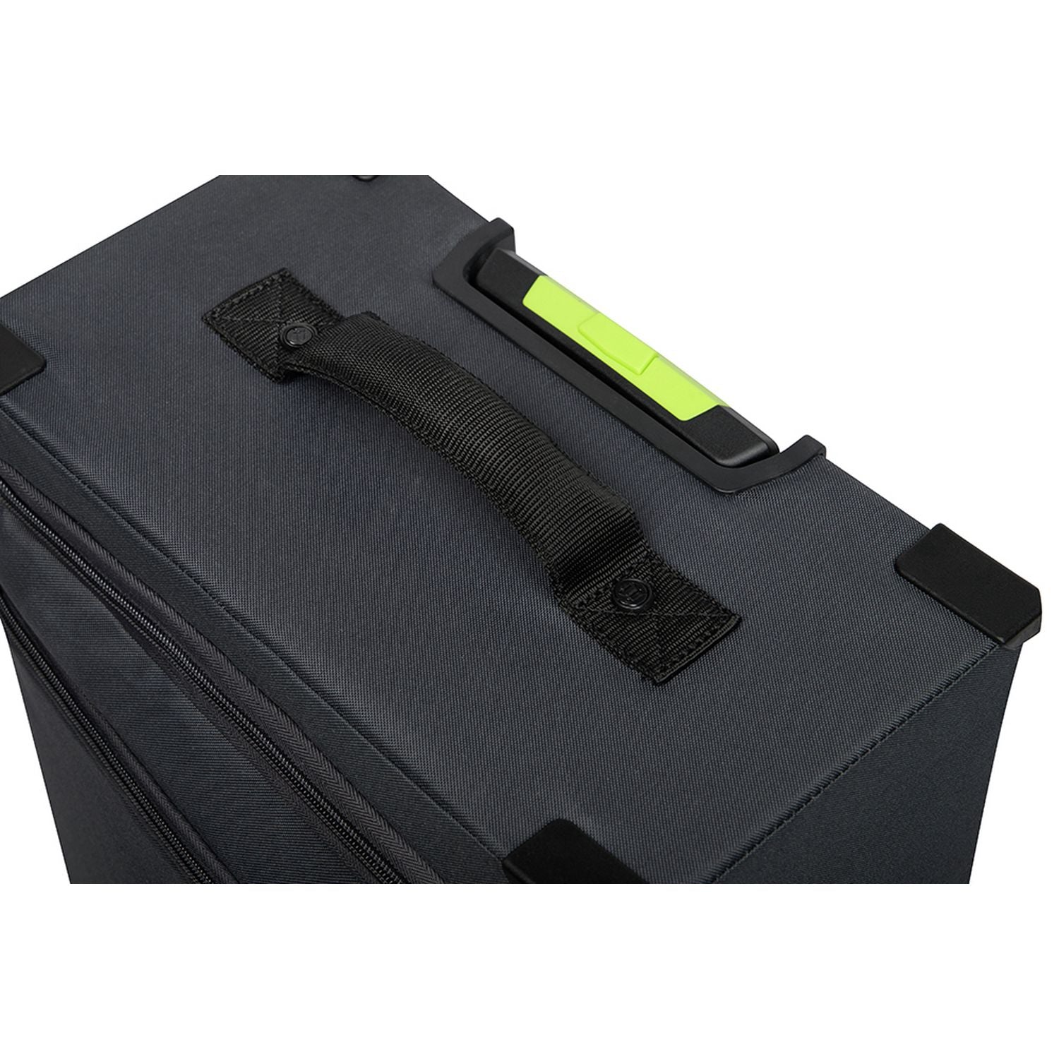 it Luggage 8 Wheel Maxspace Large Suitcase - Charcoal and Lime