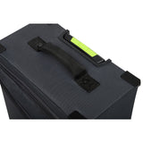 it Luggage 8 Wheel Maxspace Large Suitcase - Charcoal and Lime