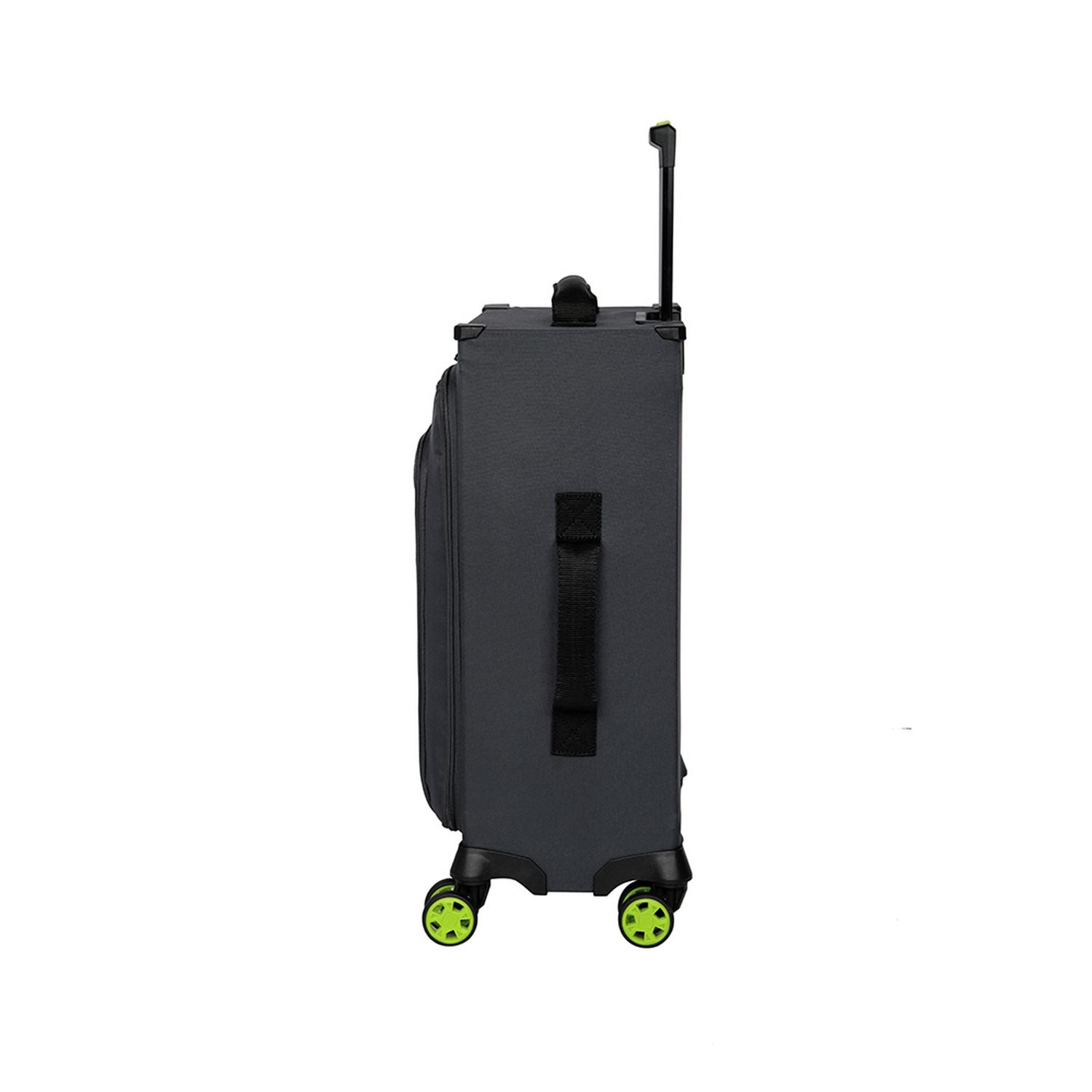 it Luggage 8 Wheel Maxspace Large Suitcase - Charcoal and Lime