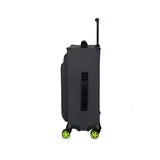 it Luggage 8 Wheel Maxspace Large Suitcase - Charcoal and Lime