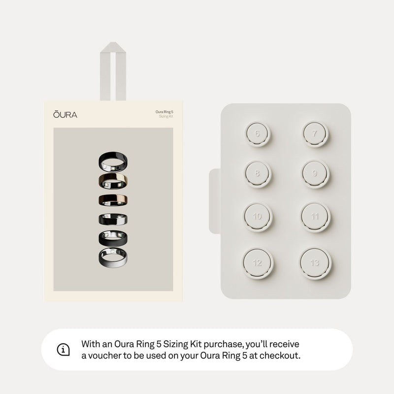 Oura Ring 5 sizing kit - imported from the UK
