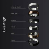Oura Ring 5 smart ring black size 9, UK version