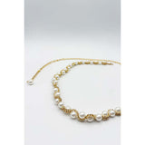 SVNX pearl waist chain belt 117cm, UK version