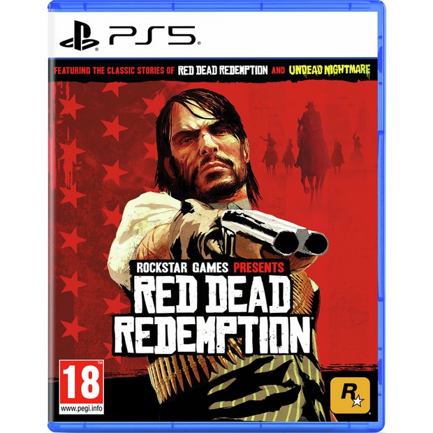 Red Dead Redemption PS5 game with Undead Nightmare (British brand)