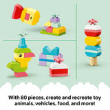 LEGO DUPLO Classic Colourful Creative Box 80 pieces - British product