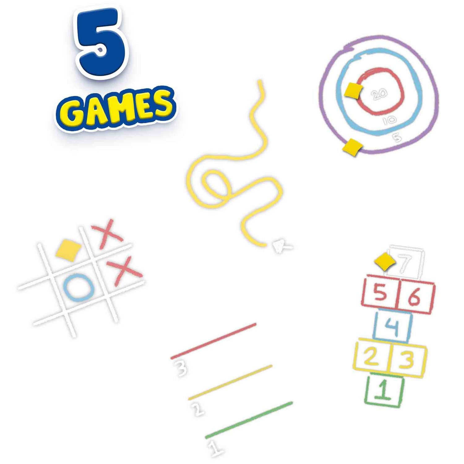 SES Creative 5-in-1 chalk games set, UK version