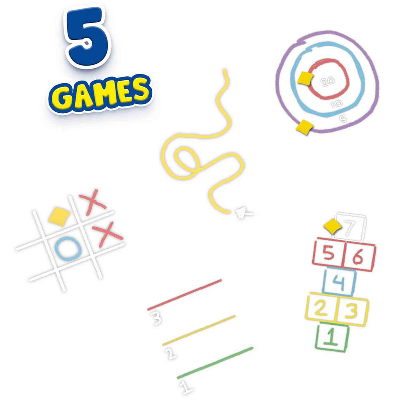 SES Creative 5-in-1 chalk games set, UK version