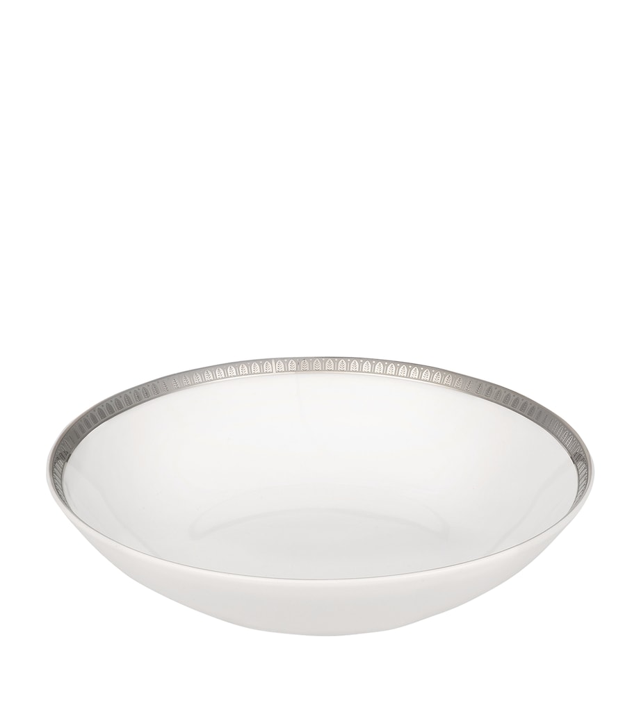 Christofle Malmaison Platinum porcelain bowl 19cm - British product