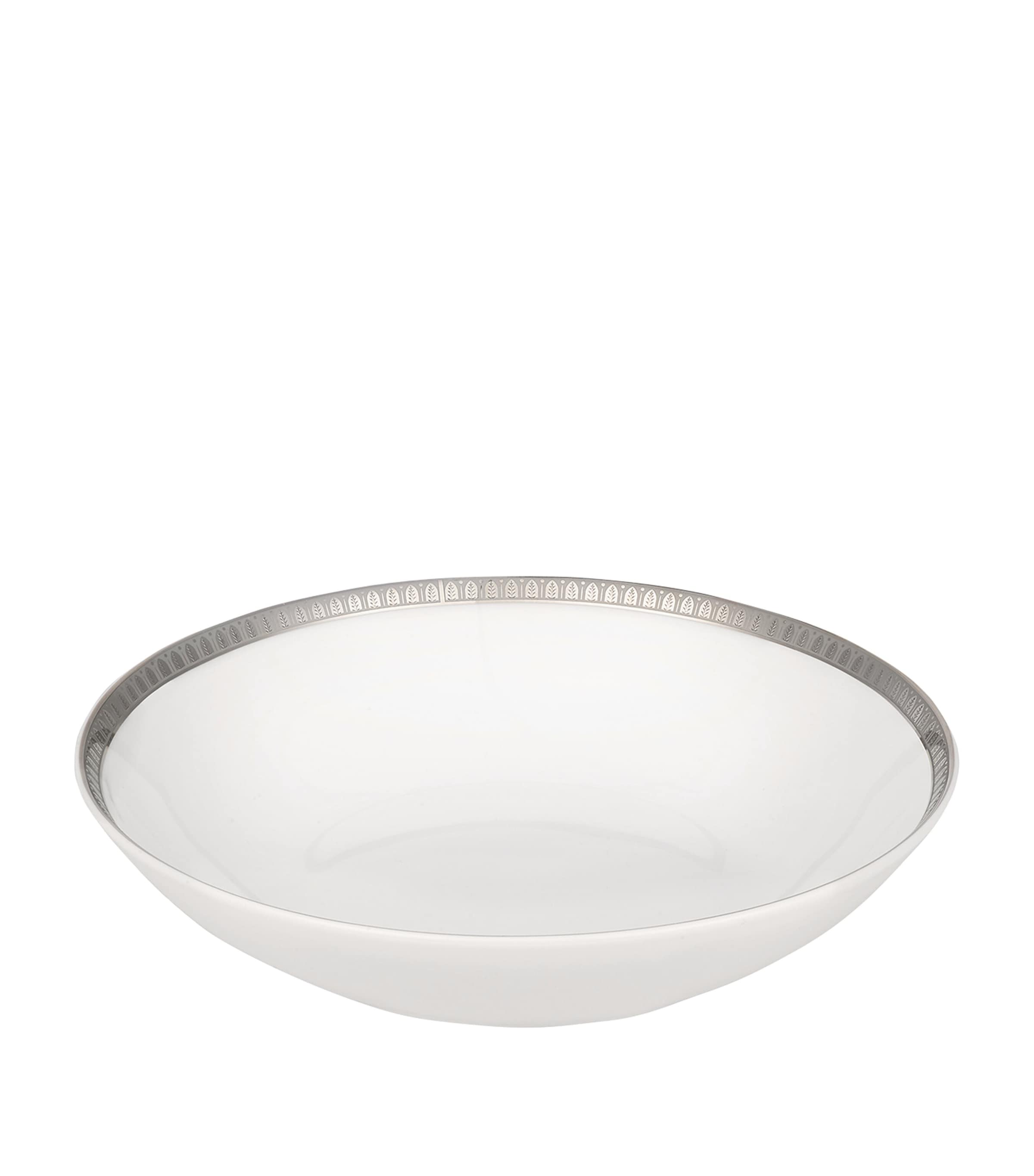 Christofle Malmaison Platinum porcelain bowl 19cm - British product