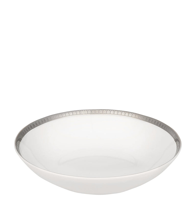 Christofle Malmaison Platinum porcelain bowl 19cm - British product