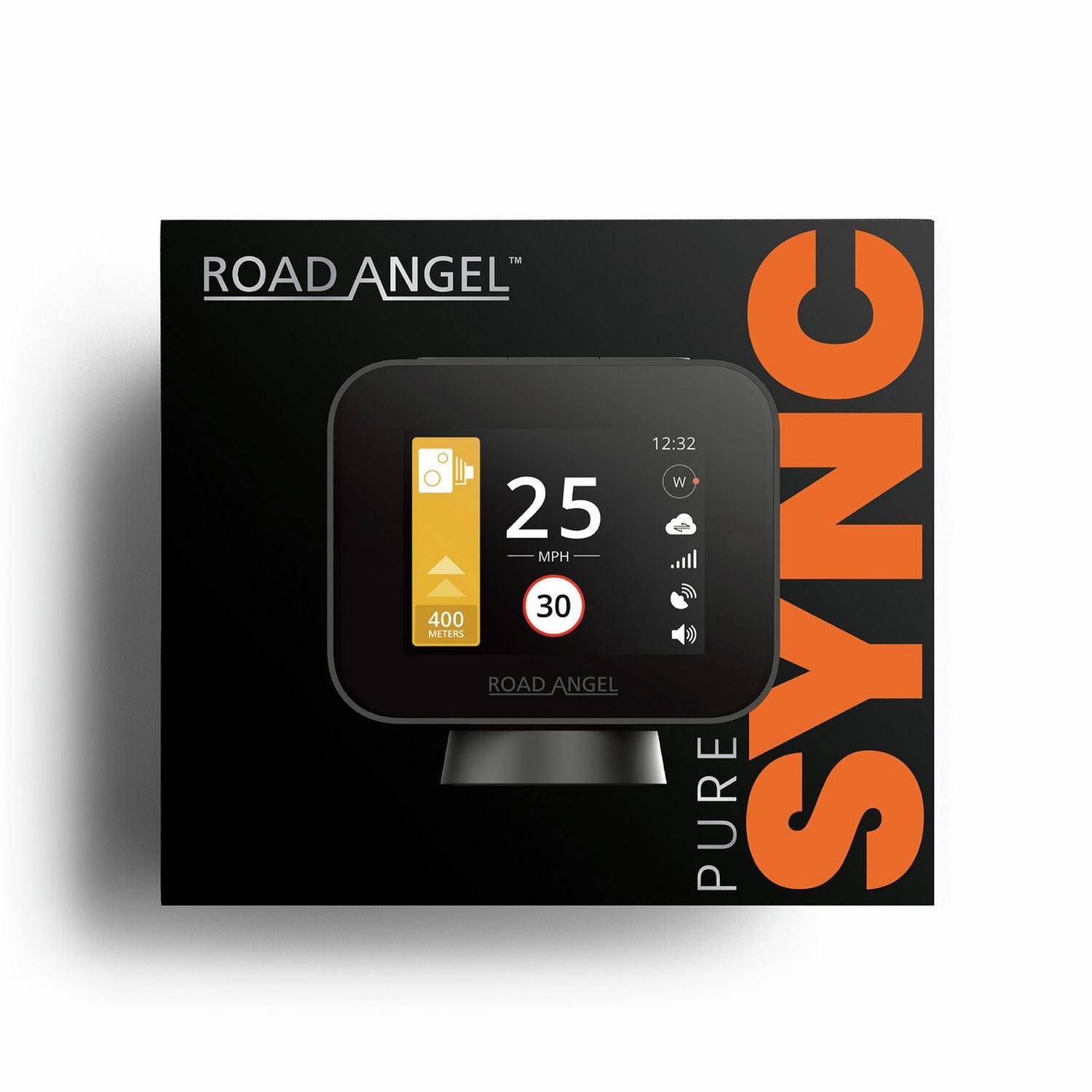 Road Angel Pure Sync speed camera detector, imported from the UK